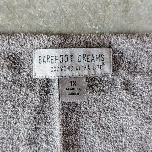 Barefoot Dreams CozyChic Lite V-Neck Seamed Pullover size 1X - Picture 6 of 8